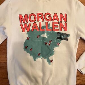 Morgan Wallen Sweatshirt Size Small “I’m the Problem” tour